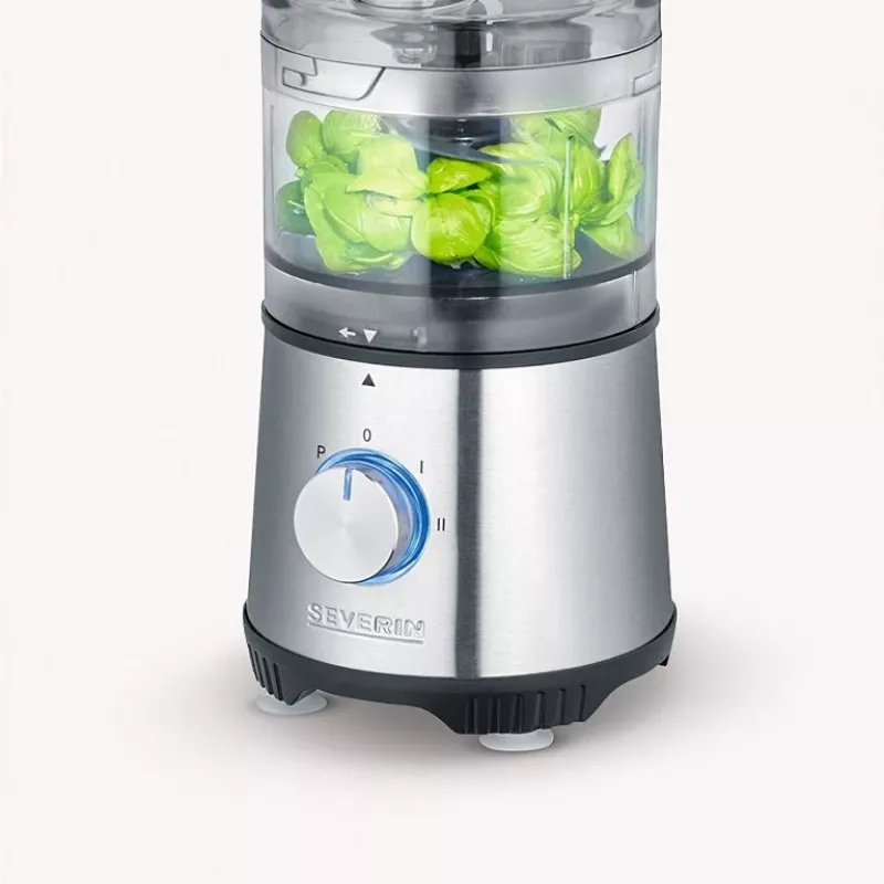 Electric food chopper Severin KM 3865 0.5 L 400 W Black Stainless steel
