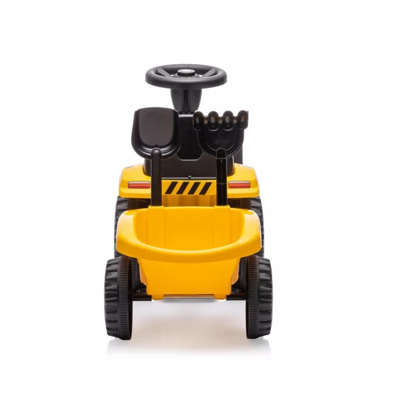 CAT vehicle Tractor with trailer yellow ride-on
