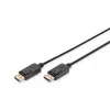 Connection Cable DisplayPort with snaps 1080p 60Hz FHD Type DP / DP M / M black 1m