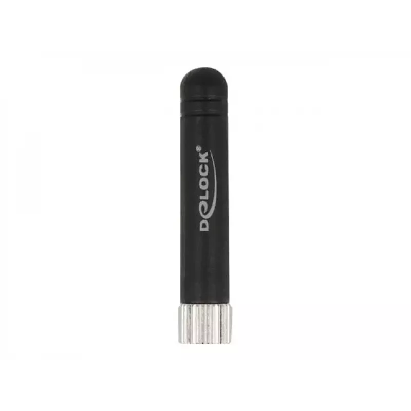 Delock WLAN 802.11 b/g/n antenna RP-SMA Plug 1,7 - 3,7 dBi black