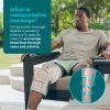 Adjustable Knee Wrap HoMedics SR-CMK10H — heat therapy for knee pain, adjustable fit