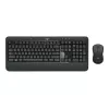Logitech MK540 Advanced - Keyboard-and-Mouse-Set - Wireless - 2.4 GHz - Ungarisch QWERTZ