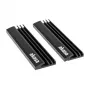 Akasa A-M2HS01-KT02 Computer Cooling System Solid-State-drive Heat Sink/Radiator Black 1 - 2 (A-M2HS01-KT02)