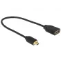 HDMI Cable DeLOCK 0.2m HDMI-A/HDMI Micro-D
