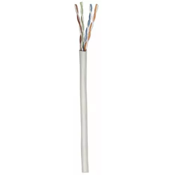 Intellinet Network Bulk Cat5e Cable, 24 AWG, Solid Wire, 305m, Grey, CCA, U/UTP, Box