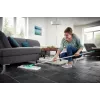 Flat mop Leifheit Profi XL cotton plus — 420 mm width, 360° rotating head, cotton/fiber, aluminium handle