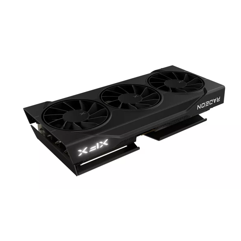 Graphics card XFX Radeon RX 9060 XT 16GB GDDR6, 128-bit, PCIe 5.0, 3x fans, 3 displays, 290×124×49 mm