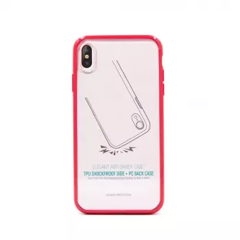 Protective anti-shock case Devia for iPhone XS Max 6.5, red, drop protection