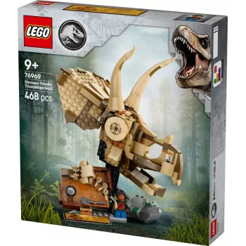 LEGO JURASSIC WORLD 76969 Dinosaur Fossils: Triceratops Skull