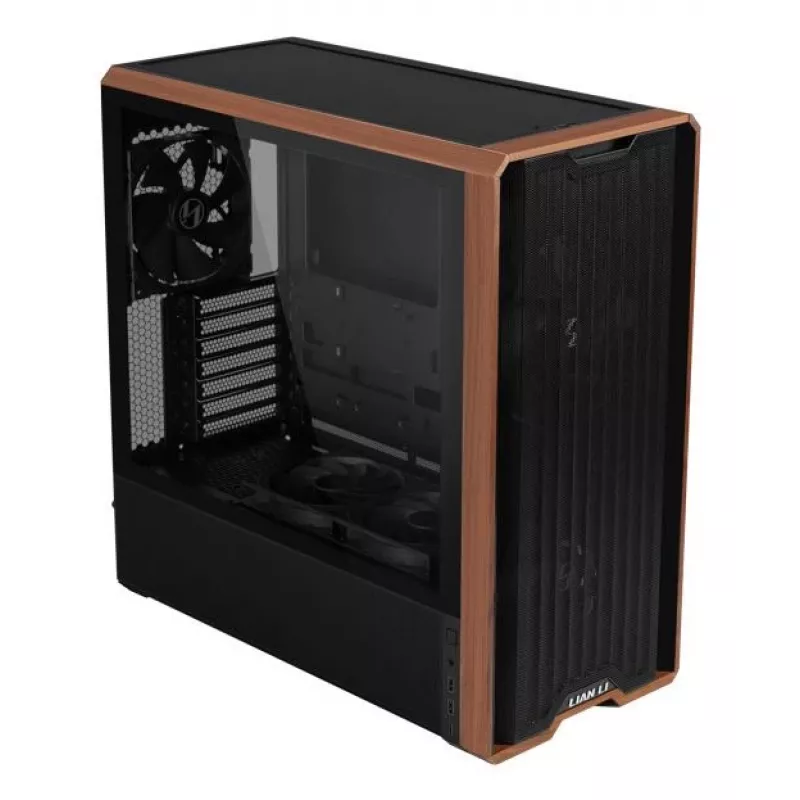 PC case Lian Li Lancool LAN217X Midi Tower Black, Wood