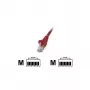 Intellinet Network Patch Cable, Cat5e, 7.5m, Red, CCA, SF/UTP, PVC, RJ45, Gold Plated Contacts, Snagless, Booted, Lifetime Warranty
