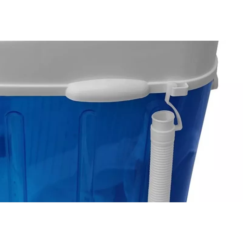 Adler | AD 8051 | Washing machine | Energy efficiency class | Top loading | Washing capacity 3 kg | Unspecified RPM | Depth 37 cm | Width 38 cm | White/Blue