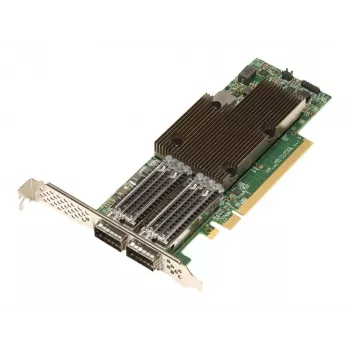 Network adapter No name 4XC7A08297 PCIe 4.0 x16 Low-Profile 100Gb QSFP56 x2 for ThinkAgile VX servers