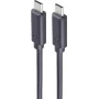 USB Cable ShiverPeaks BS13-48035 2m USB C Black 20 Gbit/s