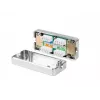 LANBERG network junction box PLC-6SL1-S, Cat6 S/FTP (S-STP), silver, 82×35×23 mm