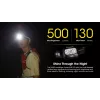 Headlamp Nitecore NU30 — compact wearable LED headlamp, up to 500 lumens, multiple output levels, red-light mode