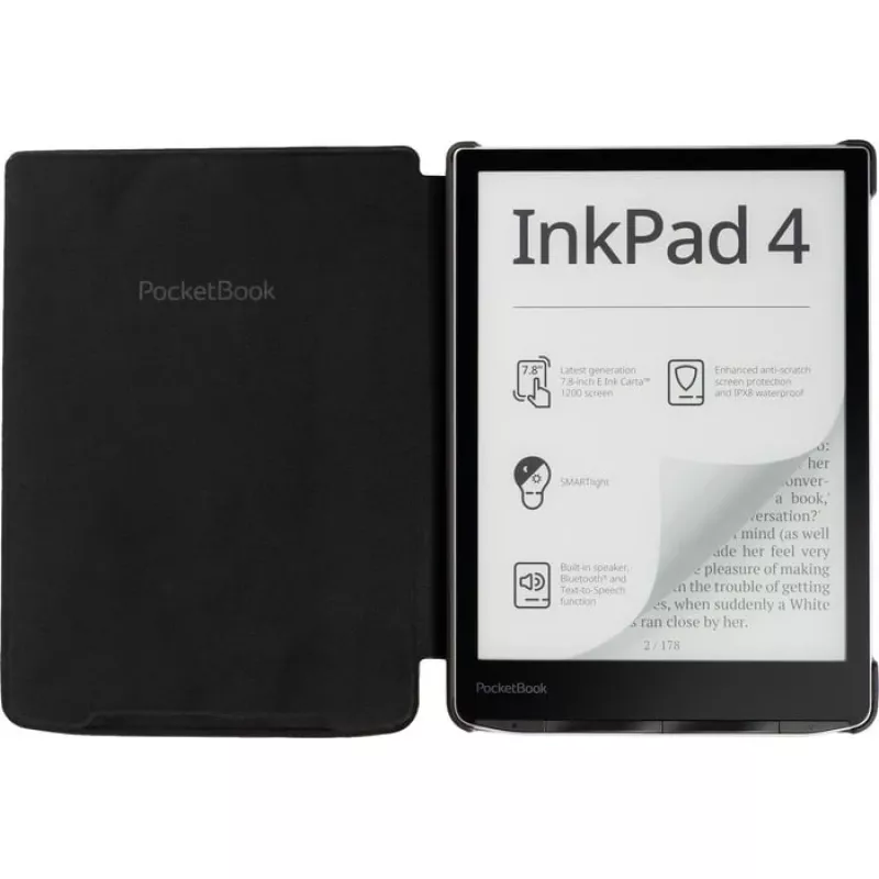 Tablet case PocketBook H-S-743-CL-WW for 7.8 inch devices, clear protective cover