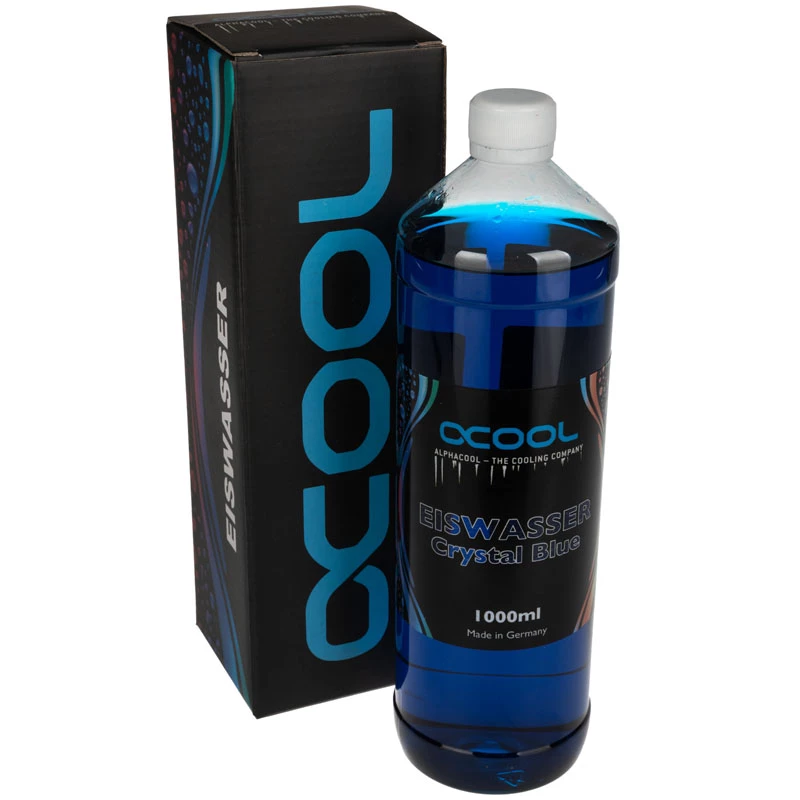 Alphacool Eiswasser Crystal Blue, 1000ml ready-mix coolant - Blue