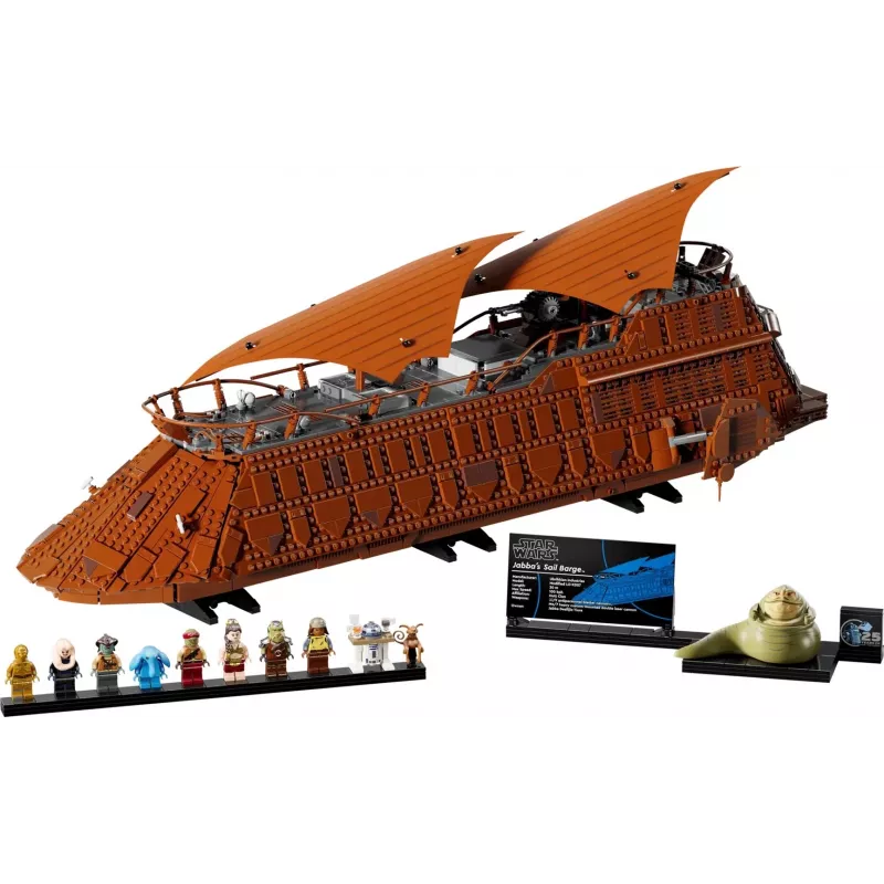 LEGO Star Wars set Jabba's Barge 75397 — 3943 pieces, 11 minifigures, age 18+