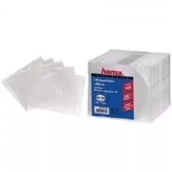 Hama CD Slim Box, 25 pcs./pack 1 discs Transparent