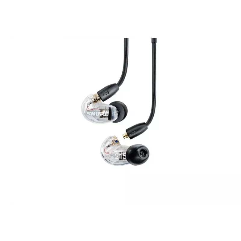 Shure AONIC 215 - in-ear headphones with single transducer and 3.5mm cable (transparent)