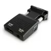 SAVIO CL-145 VGA to HDMI converter, Audio, Full HD Black