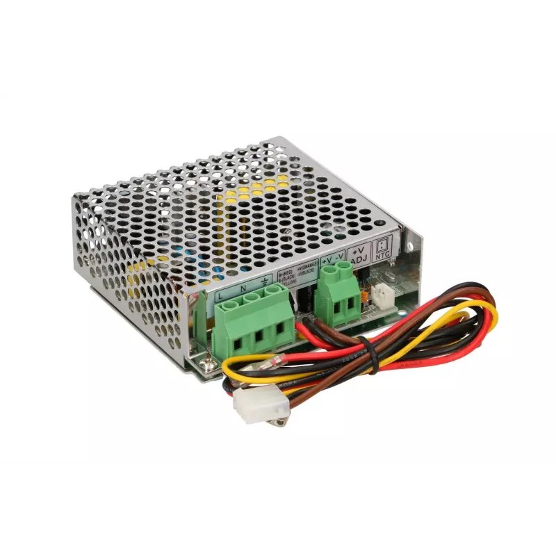 Power supply with battery charger Extralink SCP-35-12 13.8V 35W 12V metal housing, 100–240V AC input