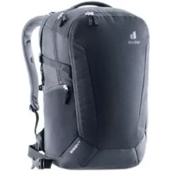 Travel backpack DEUTER Stylus Gigant black — large capacity daypack, durable fabric, ergonomic shoulder straps
