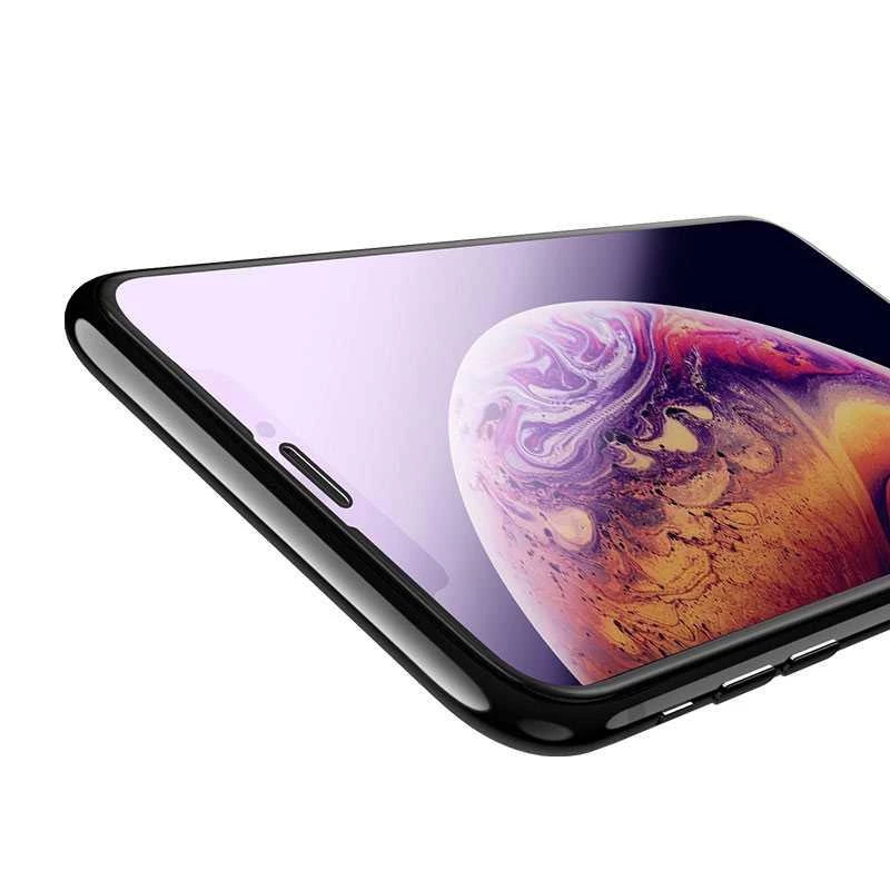 Tempered Glass Screen Protector Devia Van Anti-blue Ray for iPhone XR 6.1, black