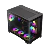 Gamemax Case | HYPE-M BK | Black | Micro | Power supply included No