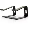 Laptop stand Port Designs 901103 — aluminium and black, supports up to 15.6 inch, width 260 mm, depth 145 mm, height 225 mm