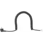 Bachmann spiral cable H05VV-F BM00107023G1.5 mm² 0.5m black AEH/CEE7/7 (BM0010702)