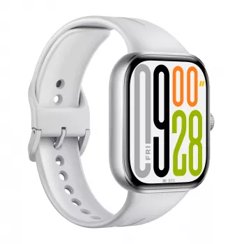 Smartwatch Xiaomi Watch 5 Silver, 2.07 inch (5.26 cm) AMOLED, 47.5 mm case, TPU band, 5 ATM, 24-day battery
