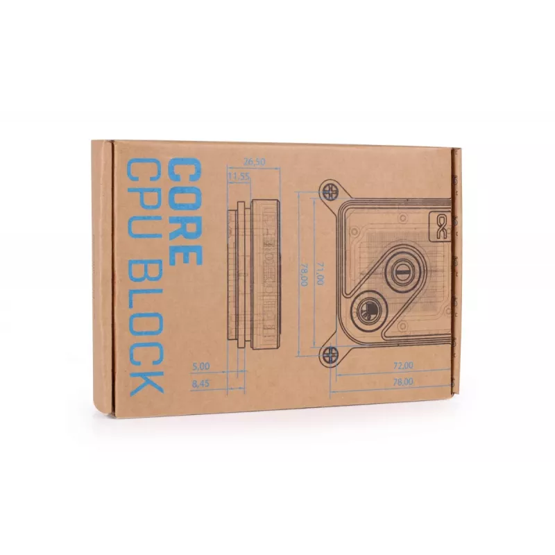Water block Alphacool 13447 Brass Copper Silver RGB 5V