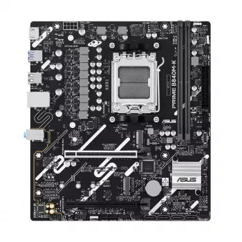 Motherboard ASUS PRIME B840M-K — AMD B840, Socket AM5, micro ATX, DDR5, 2 DIMM, 128 GB, 2.5 GbE, M.2, SATA III