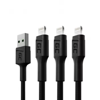 Lightning Cable Green Cell KABGCSET05 1.2m Black