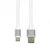 USB A to USB C cable IBOX IKUMTCWQC 1.5 m, USB 2.0, 3 A, white