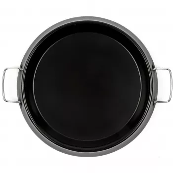 pan for Pizza Oven Delizia Anniversary, baking tray black, Ø 30cm