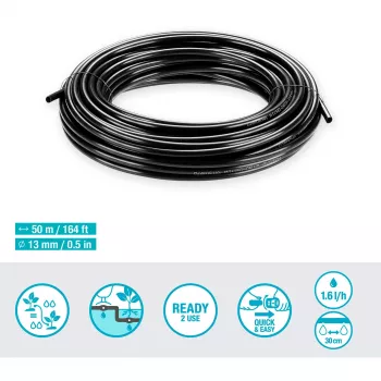 Gardena 13504-20 garden hose 50 m Below ground Black
