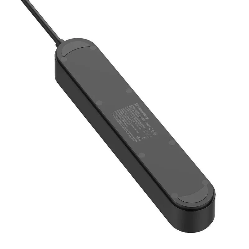 Power strip ColorWay CW-CHE44PDB — 4 AC outlets, 2 USB ports