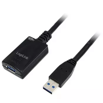 LogiLink 5.0m USB 3.0 M/F USB Cable USB 3.2 Gen 1 (3.1 Gen 1) 5 M USB