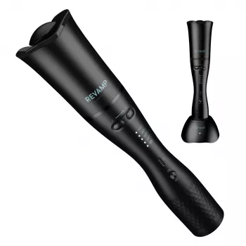 Cordless Curler Revamp CL-2500-EU2 Progloss Liberate — rechargeable cordless hair curler, portable styling device