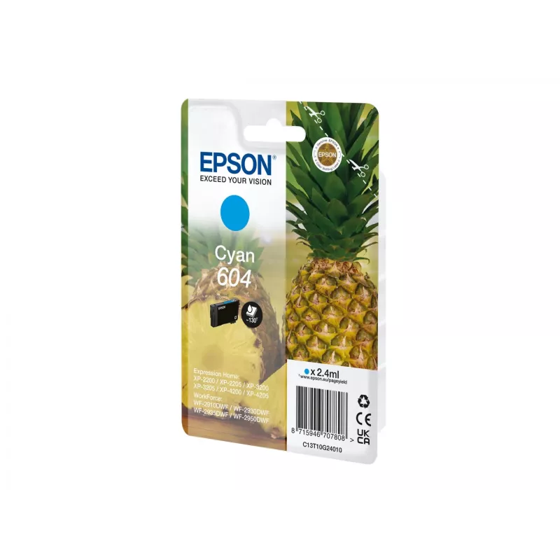 Epson 604 ink cartridge 1 pc(s) Original Standard Yield Cyan