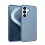 Crong Hybrid Matte Magnetic cover for Samsung Galaxy S26 — PC+TPU, Blue