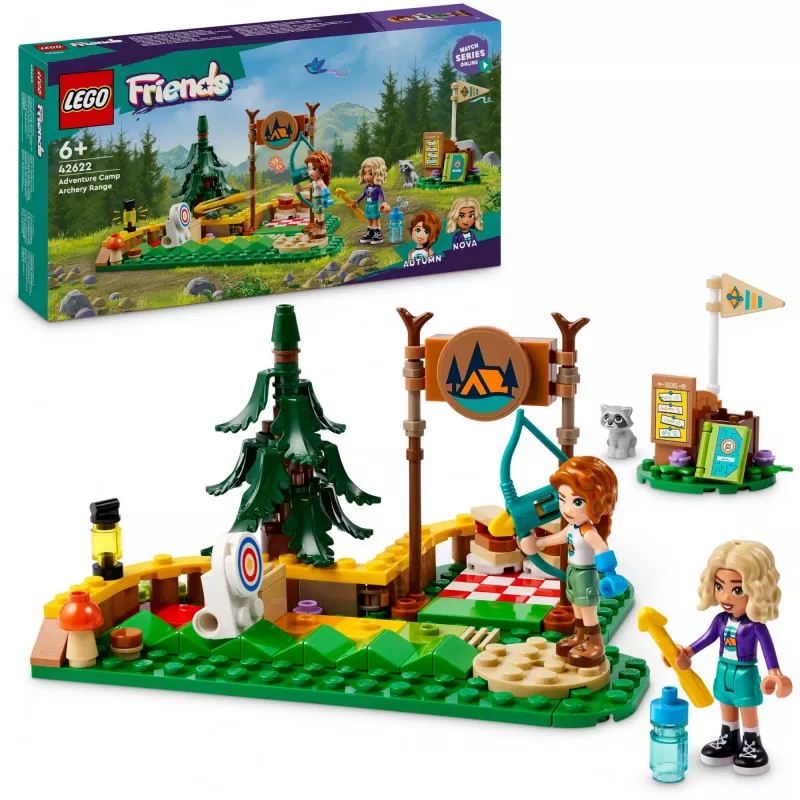 Construction toy LEGO Friends Archery Adventure Camp 42622 — 157 pieces, 2 minifigures, age 6+