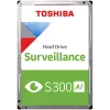 HDD Video Surveillance TOSHIBA S300 AI 8TB CMR, 3.5'', 512MB, 7200RPM, SATA, 64 cameras, 24/7, TBW: 550