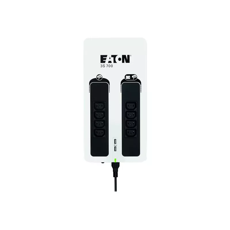 Eaton 3S700I uninterruptible power supply (UPS) Standby (Offline) 0.7 kVA 420 W 8 AC outlet(s)