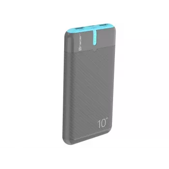 PowerBank EnerGo 10000mAh gray-blue