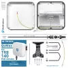 Directional network antenna QuWireless QuMax — directional PoE/LAN antenna 0.694–2.7 GHz, up to 6 dBi, white
