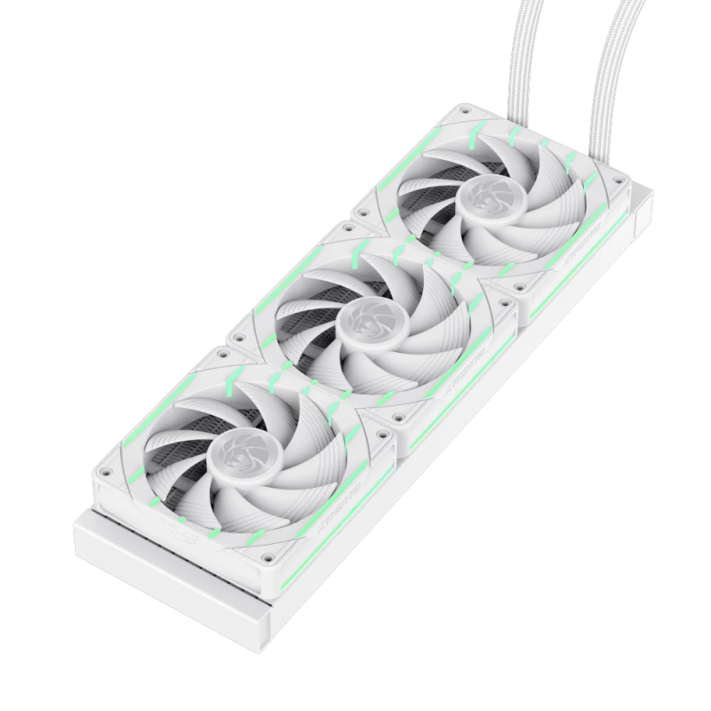 Gamemax | CPU Liquid cooler | HAILSTORM 360 LCD | White